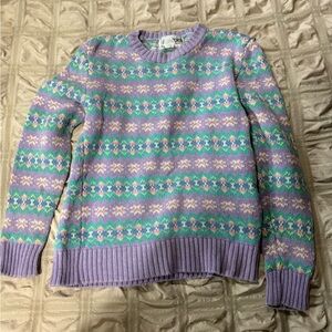 Pastel Patterned Sweater